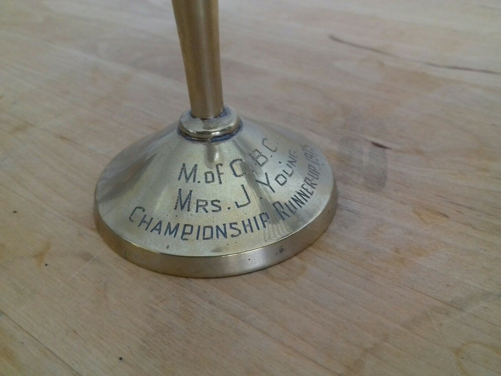 Trophy Goblet engraved