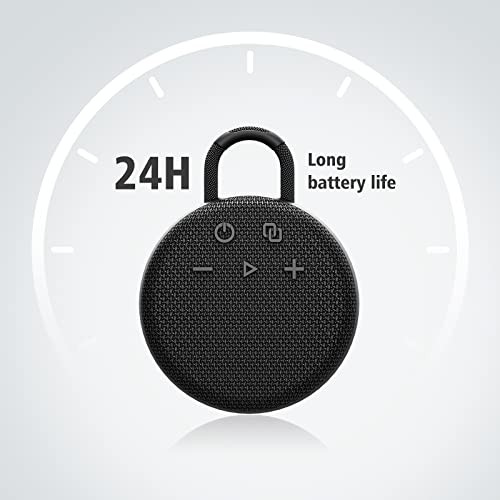 Mini Bluetooth Speaker – Bluetooth 5.3 with 6956C Chipset, IPX7 Black