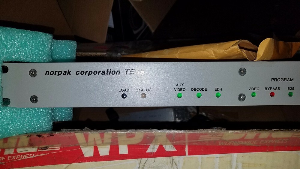 Norpak corporation TES5 digital video vbi processor Video Encoder/Inserter
