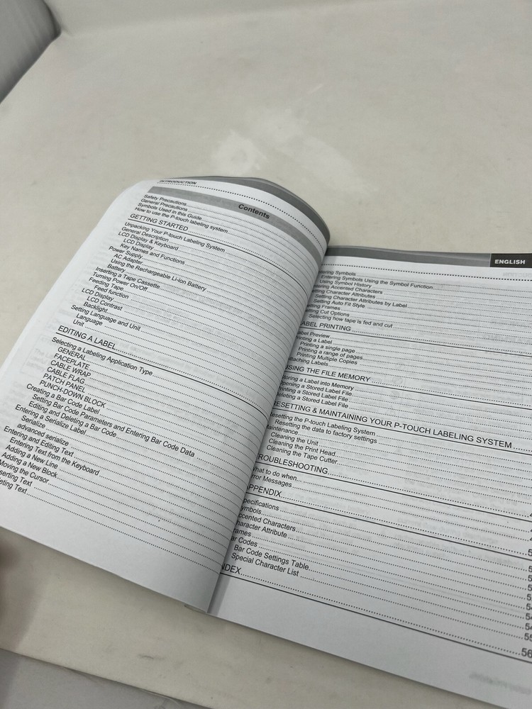 Brother - PT-E300 P-Touch Edge Manual User’s Guide