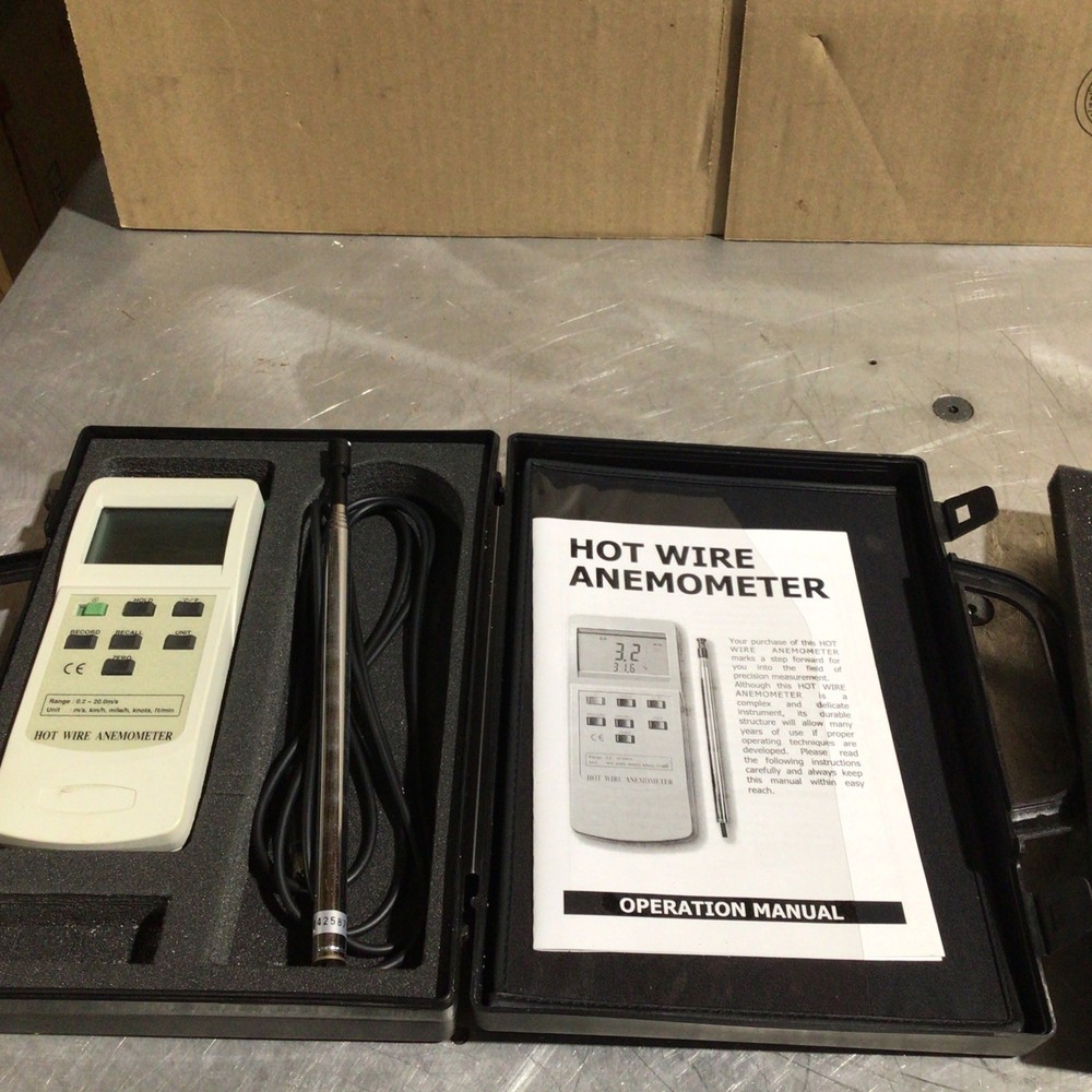 Omega Hot Wire Anemometer