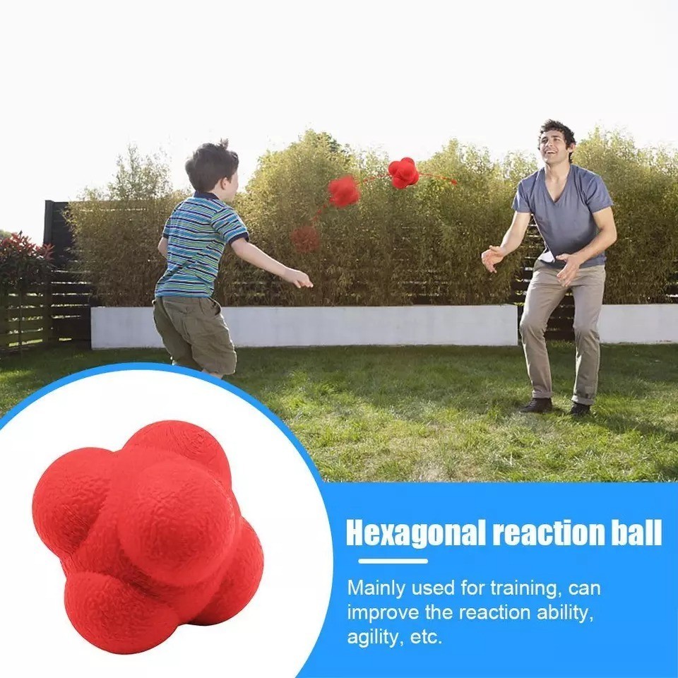 2Pack Reaction Ball Agility Coordination Reflex Exercise for Fun Training