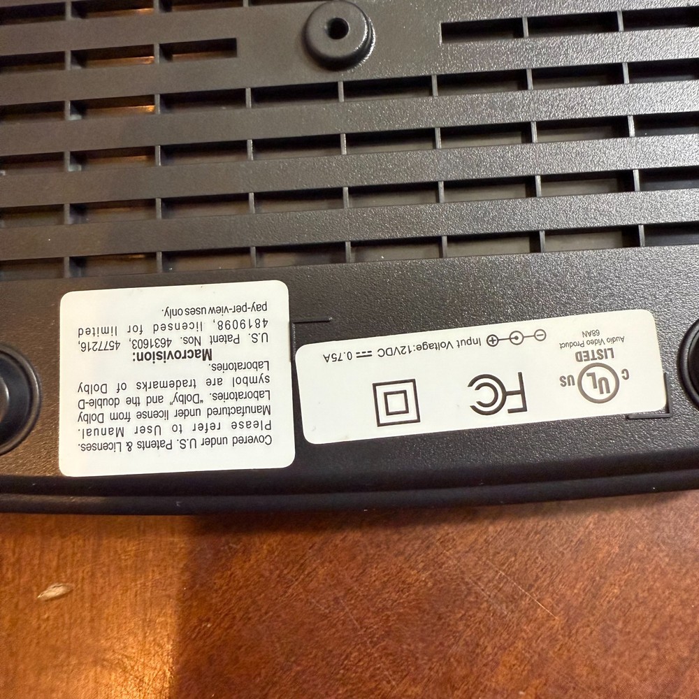 Motorola DCT700 Comcast Digital Cable TV Box Receiver Decoder