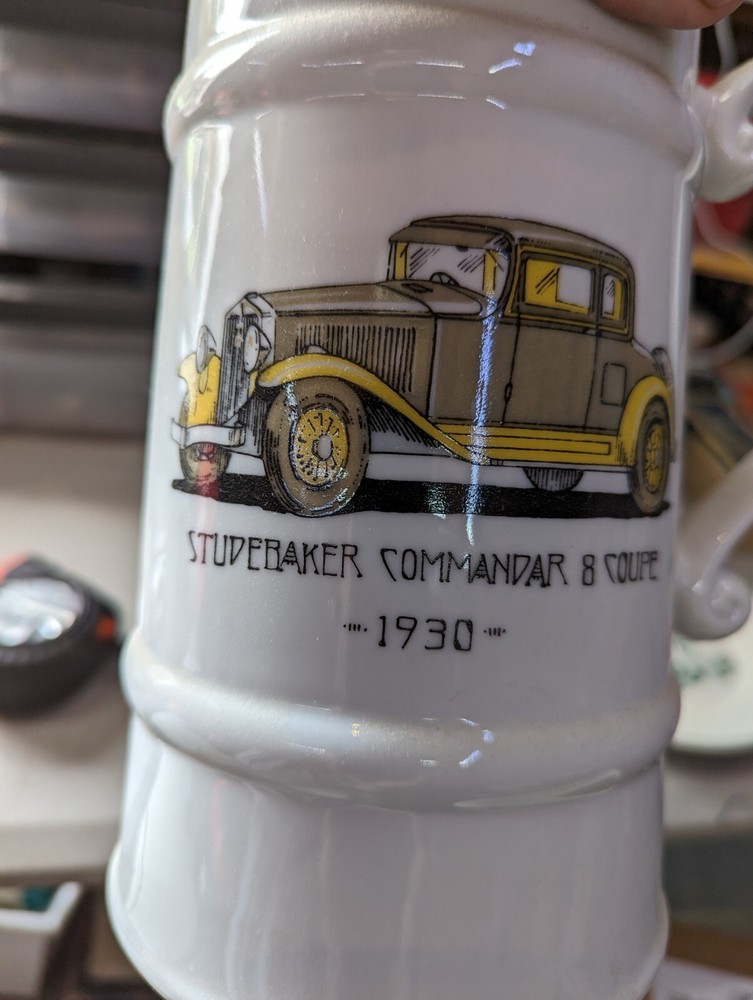 Studebaker Ceramic Picture 1930 Commander