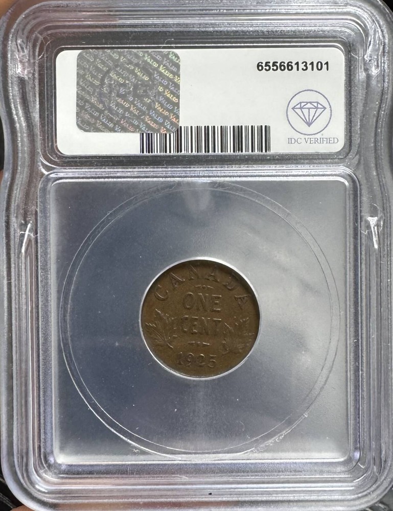 1925 CENT ICG XF-40 IDC Verified