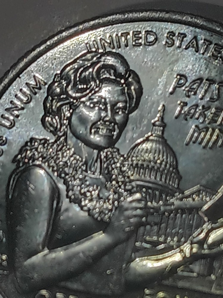 2024-D Patsy Takemoto Monkey With Doubling On Teeth Reverse