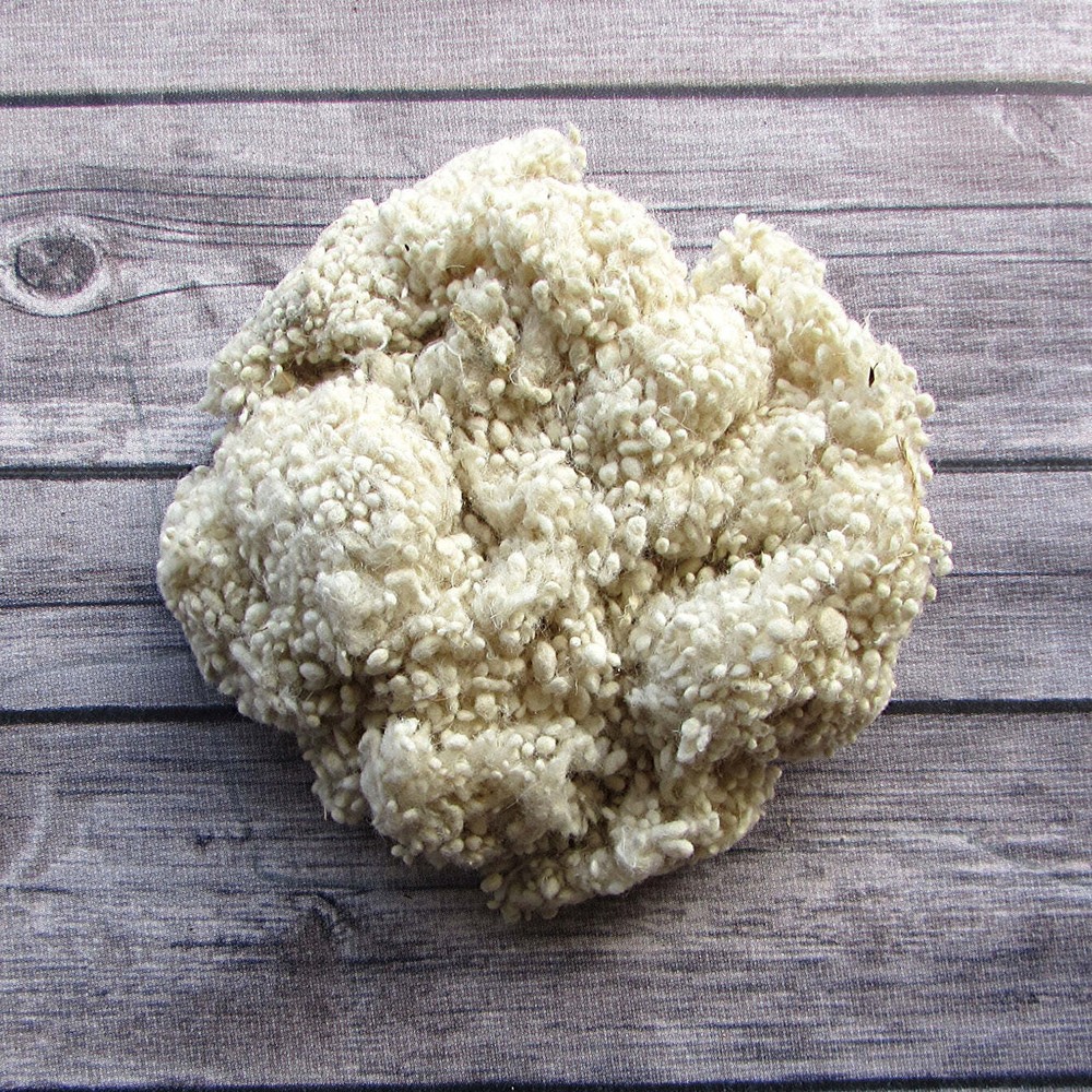 Wool Nepps - Grade A - Natural Color