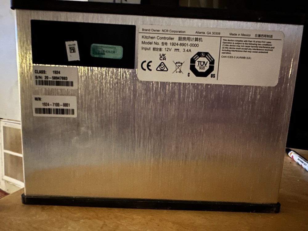NCR KC4 Kitchen Controller (1924-8901-0000) Media Controller