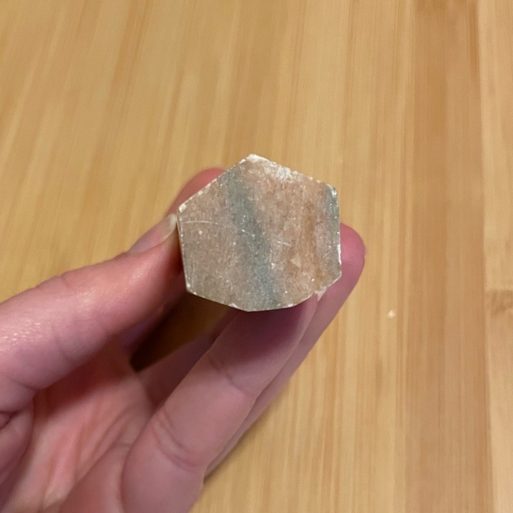 Orange & Green Calcite Tower