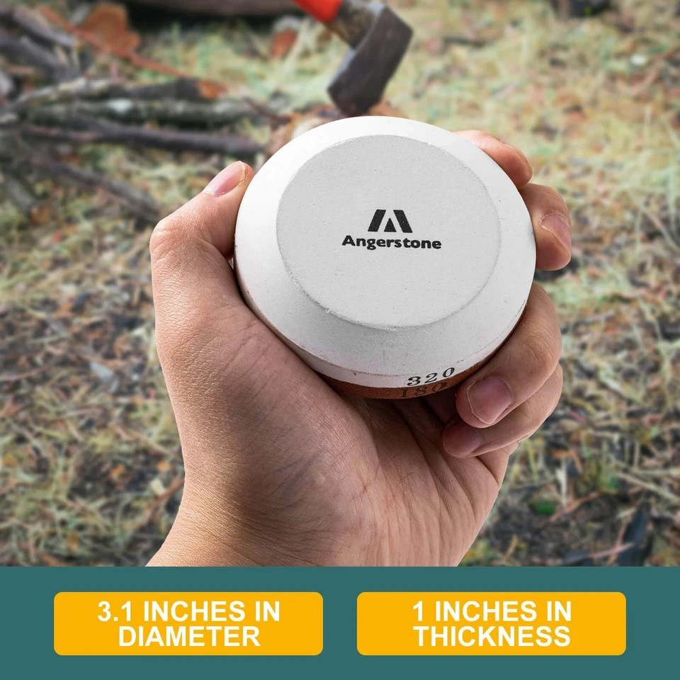 Axe Sharpener - Multipurpose Axe/Hatchet Sharpening Stone - Whetstone Blade & To