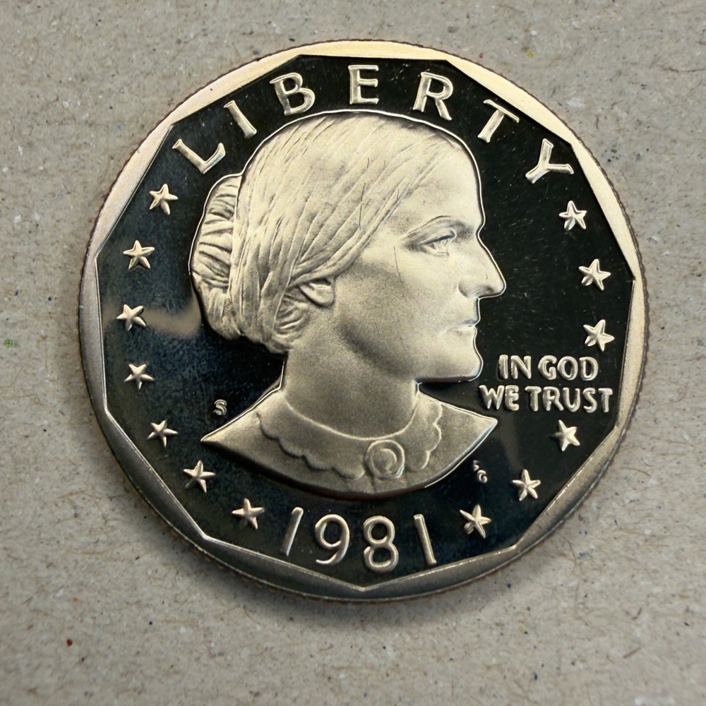 1981-S Susan B. Anthony (SBA) Dollar - PROOF Type 1