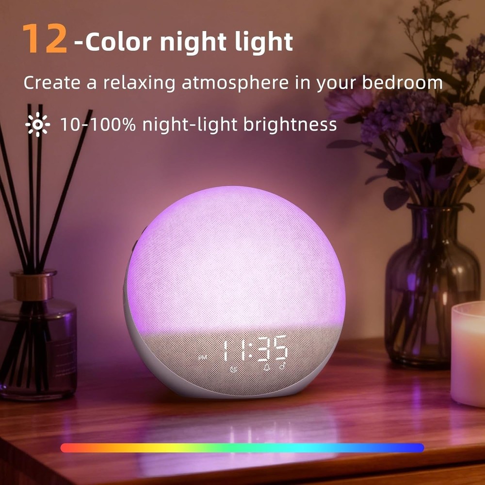 Sunrise Alarm Clock White Noise Machine