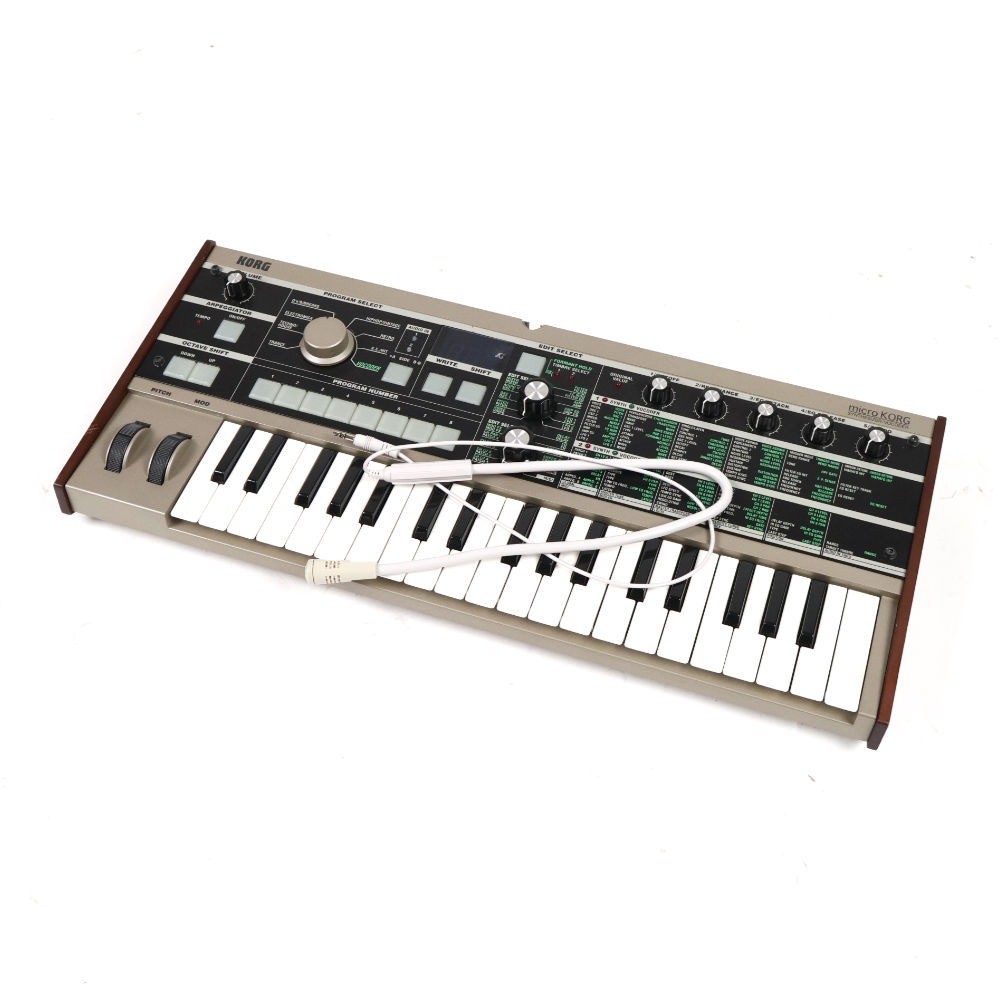 KORG microKORG Synthesizer Vocoder 37-Key Keyboard w/ Mic Analog Modeling Tested
