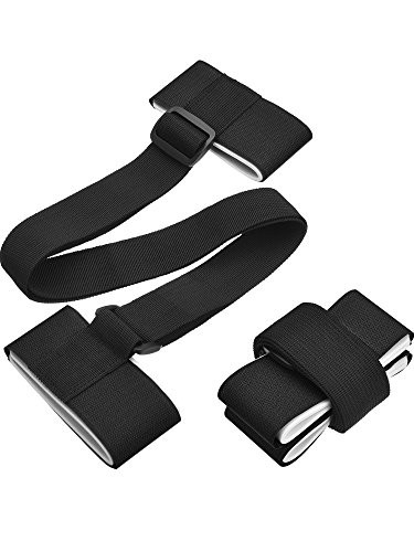 2 Pack Ski Carrier Strap, Adjustable Shoulder Carrier Lash Handle Straps with