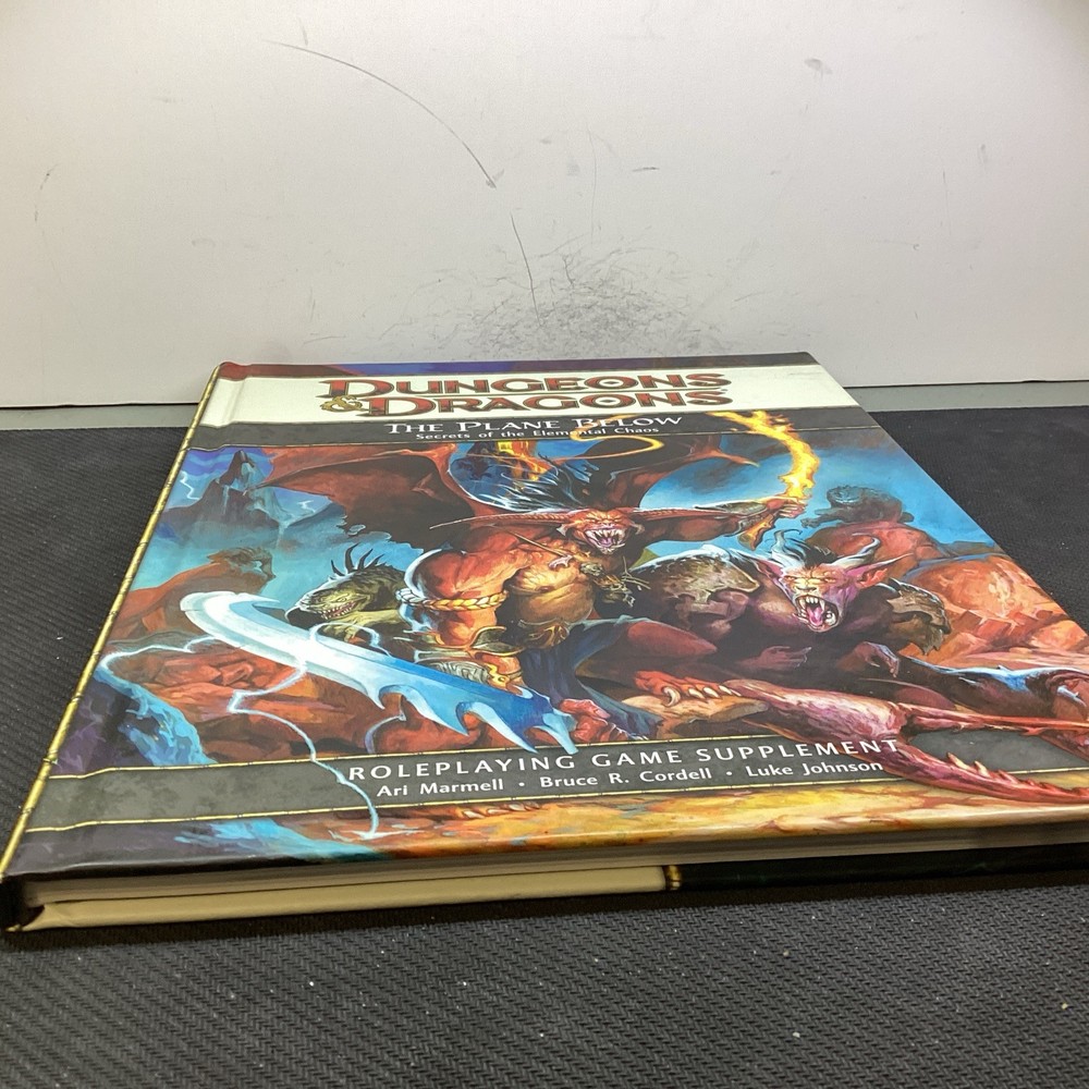 Dungeons & Dragons The Plane Below 4th edition Sourcebook MS12141