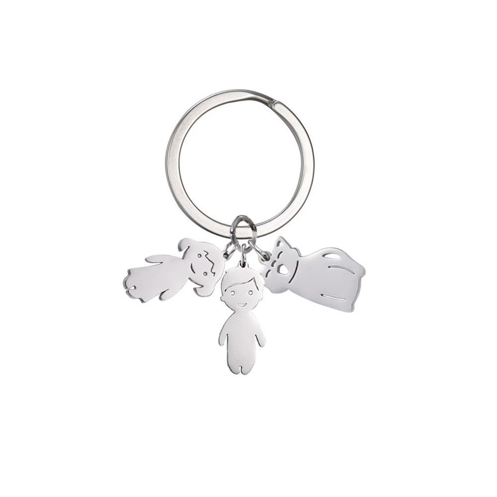 Child Personalized Keychain Gift for Parents