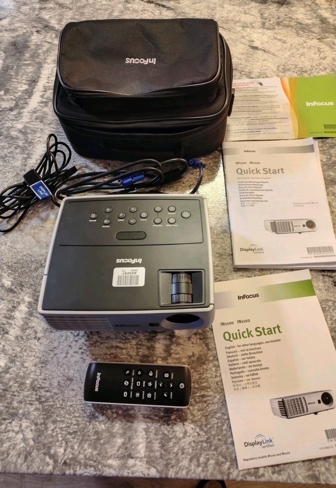 Infocus IN1100 Projector Near Mint