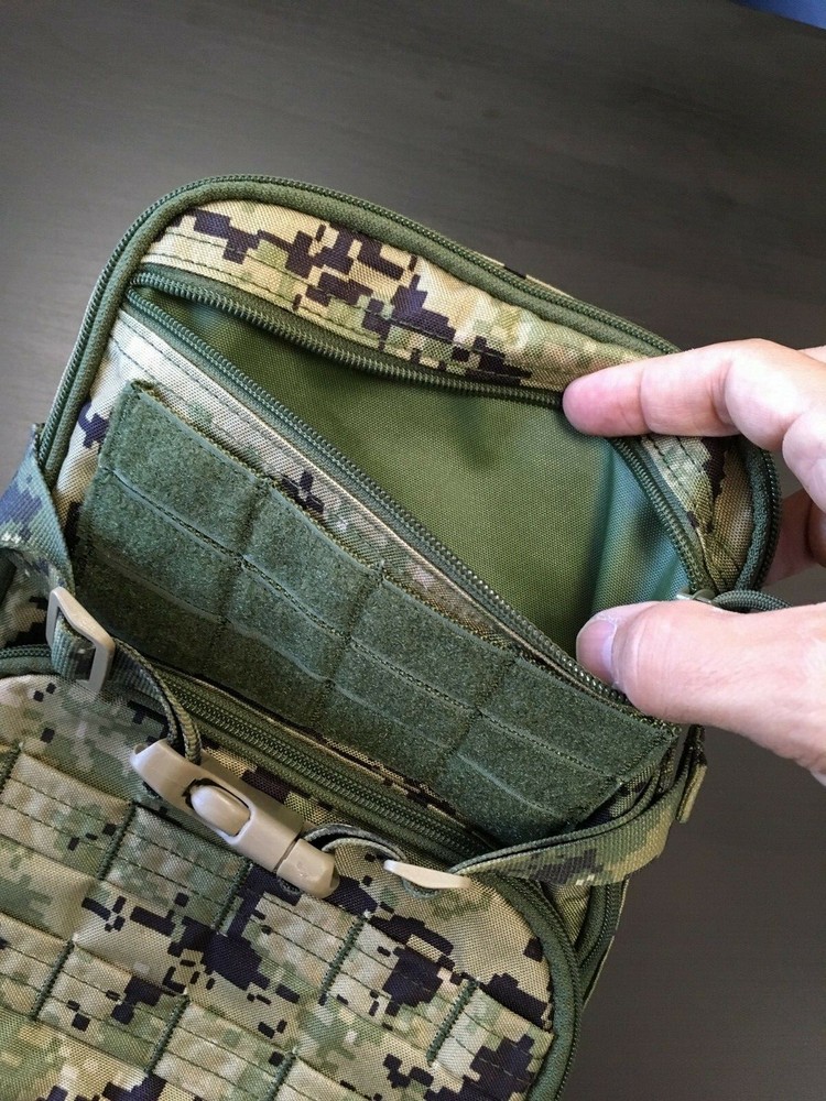 MODI (FLYYE) Mini "FLAT-MAP" Hydration Pack (small version) - Multicam Black