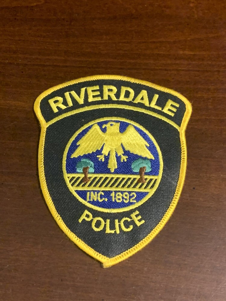 RIVERDALE  ILLINOIS    POLICE FABRIC   PATCH
