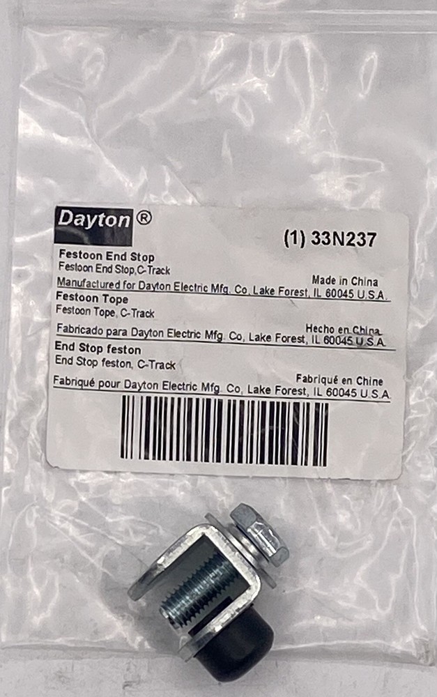 Dayton Festoon End Stop 33N237