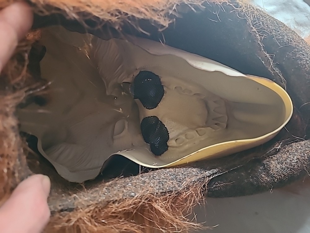 Howling Wolf Halloween Mask Brown