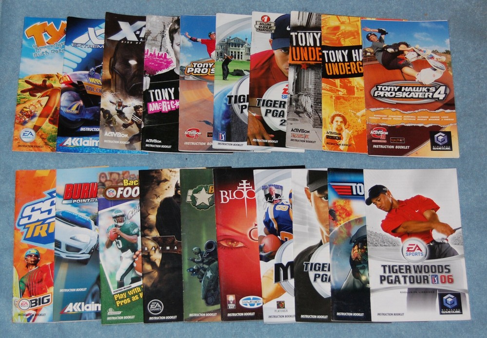 EA Sports NHL 2003 GameCube Manual (Manual Only)