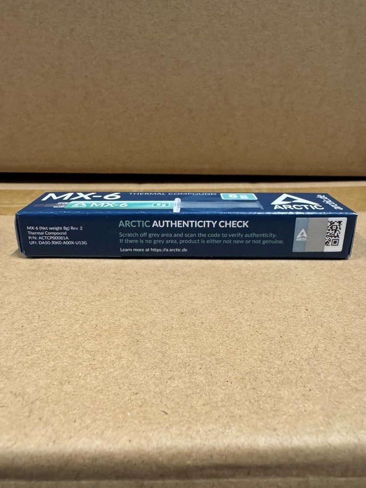 Arctic Mx-6 (8 G) - Ultimate Performance Thermal Paste For Cpu, Consol