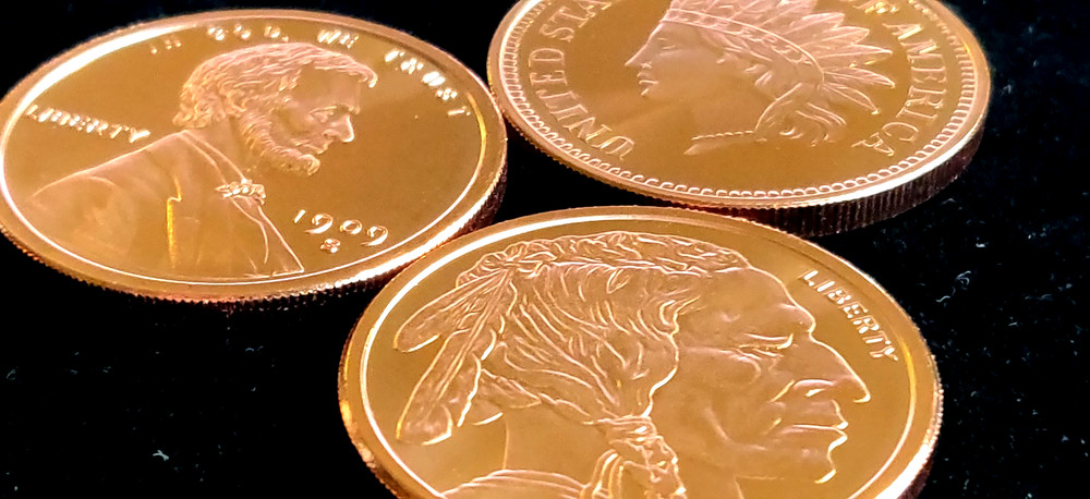 3oz's .999 COPPER...HOW COOL ARE THESE THREE?