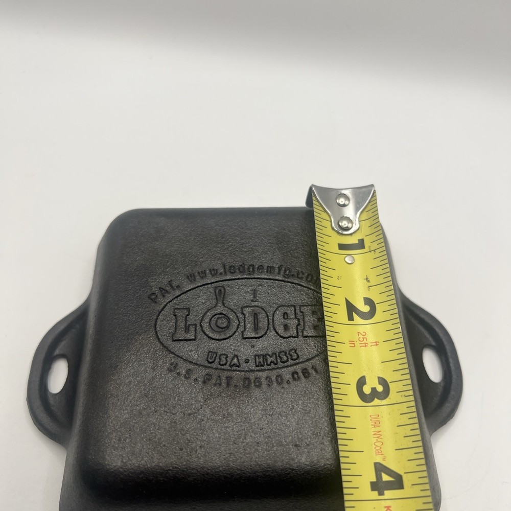 Lodge Cast Iron 10 Ounce Square Mini Server