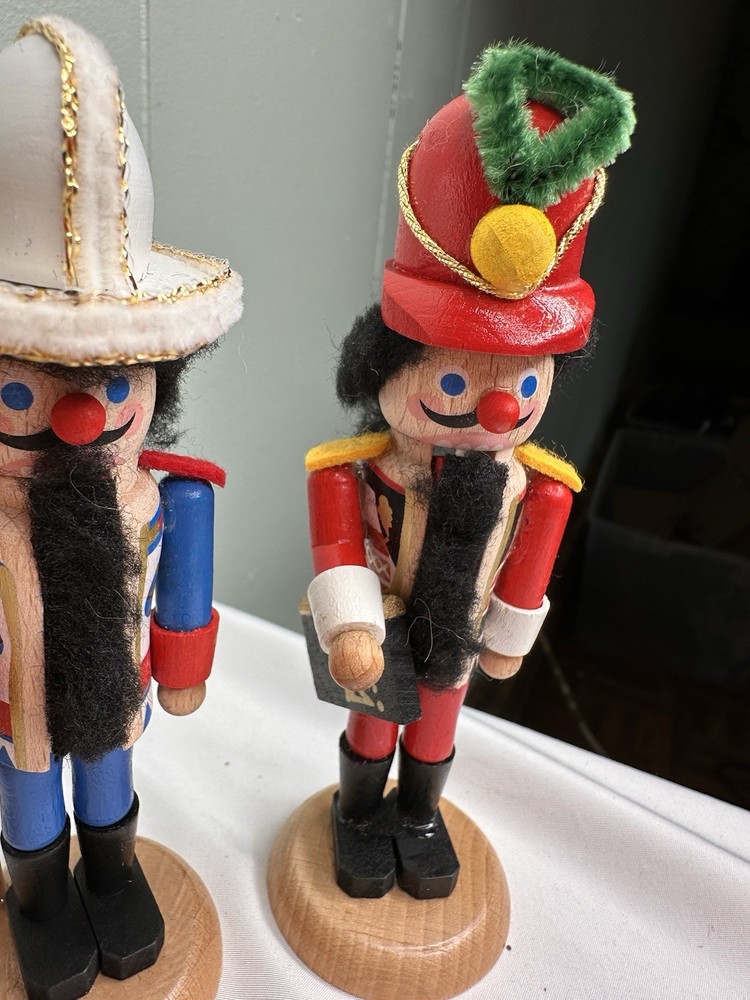 Steinbach Nutcracker Christmas Decor 5" Germany Lot 6