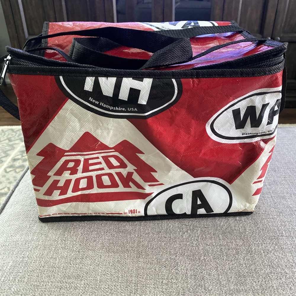 Vintage Red Hook Brewery Red Cooler. Beverage, Soda, Drinks