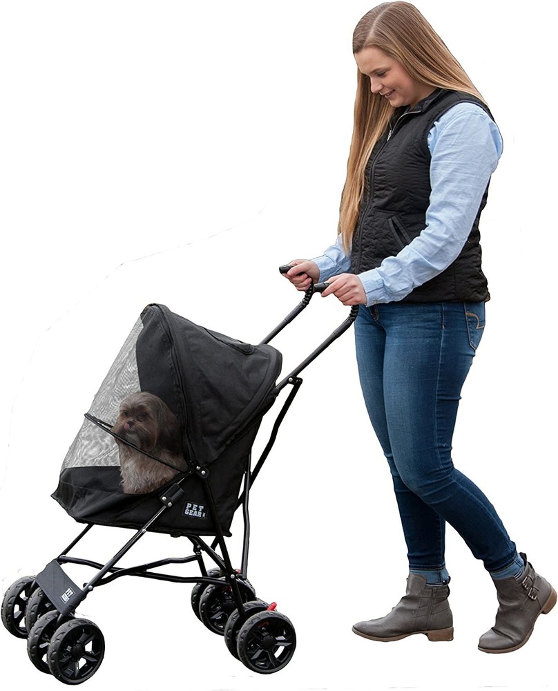Pet Gear Travel Lite Plus Stroller, Compact, Easy Fold No Assembly Required