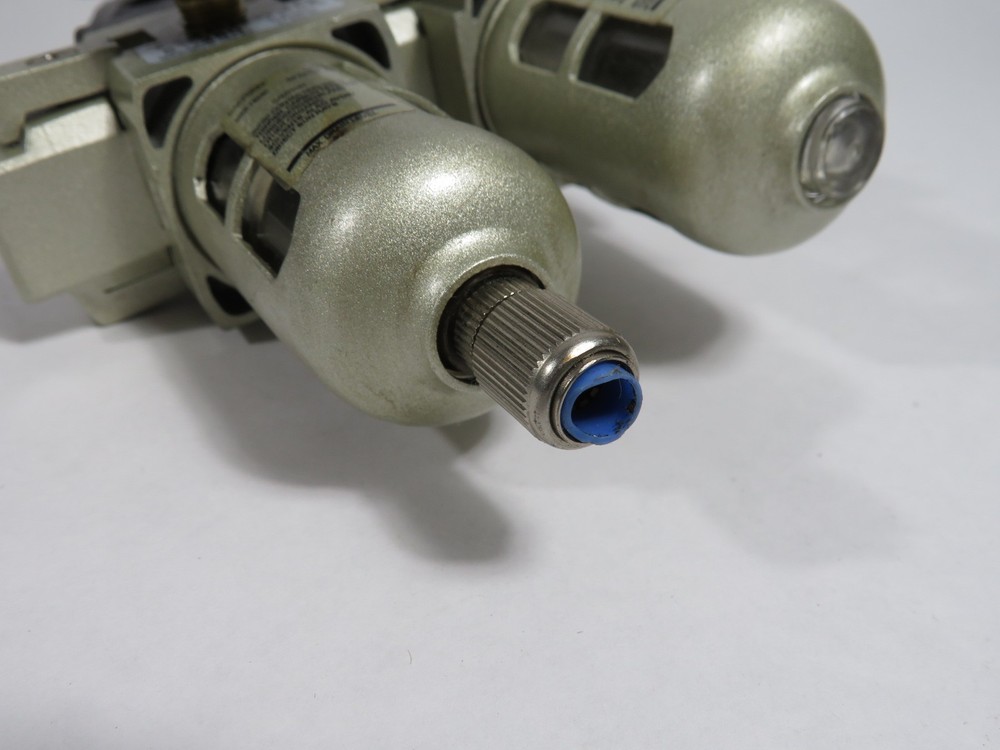 Topring 51.220 Combination Filter/Regulator + Lubricator DMG'D CONNECTOR USED