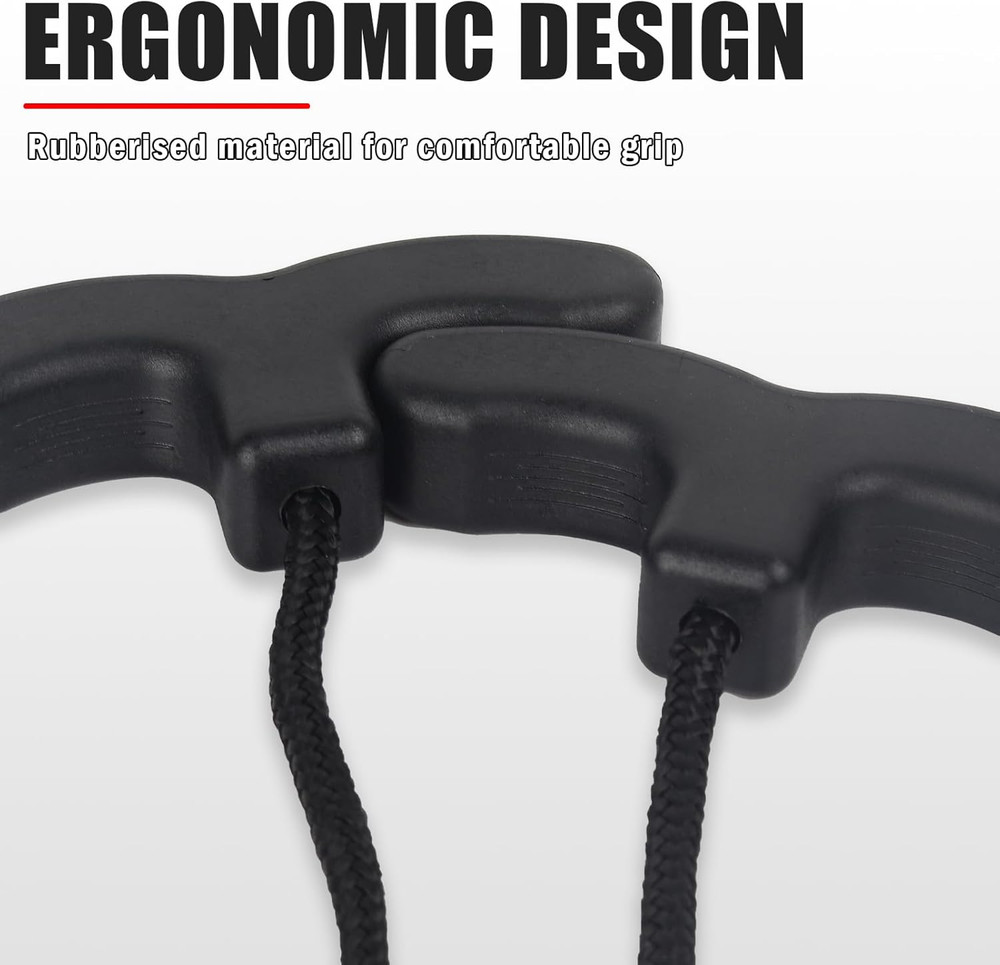 Crossbow Pull Cord, Crossbow Cocking Rope Device Double Handle Crossbow Drawstri