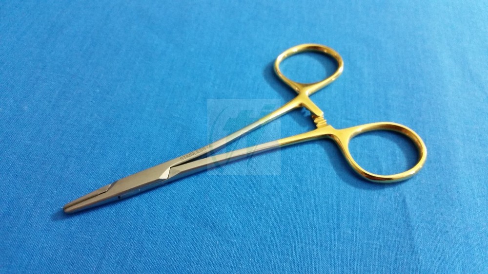 T/C Professional GRADE WEBSTER NEEDLE HOLDER DRIVER 5" SMOOTH PLAIN JAWS