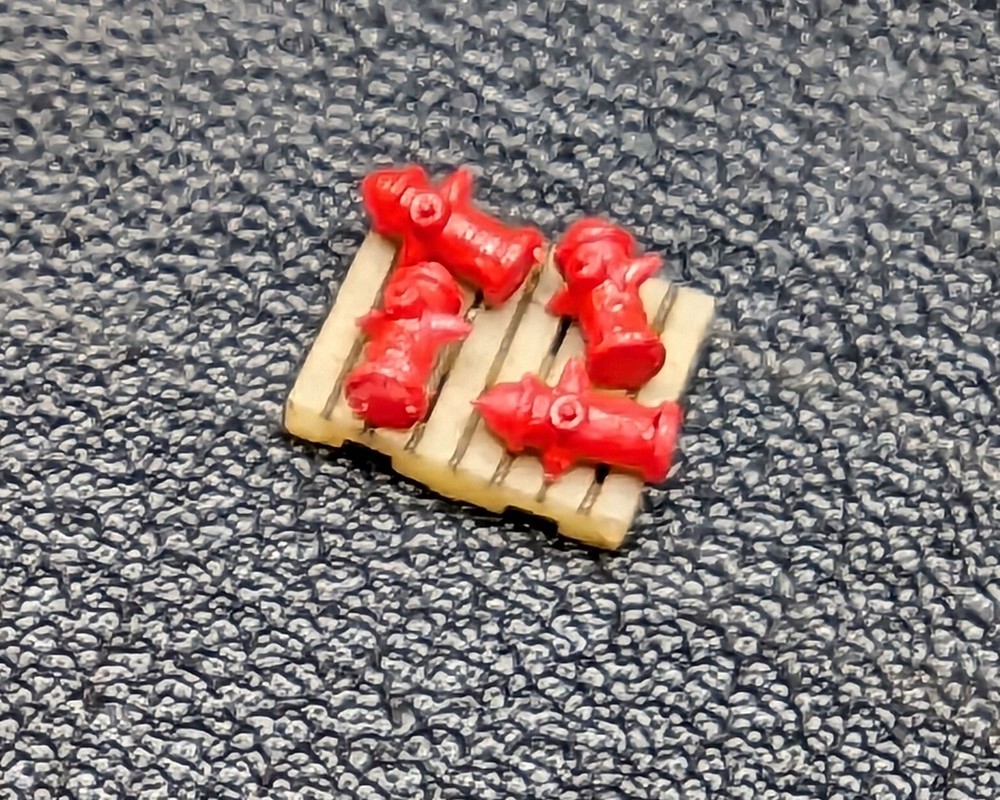 Z Scale Fire Hydrants (16) Z1009