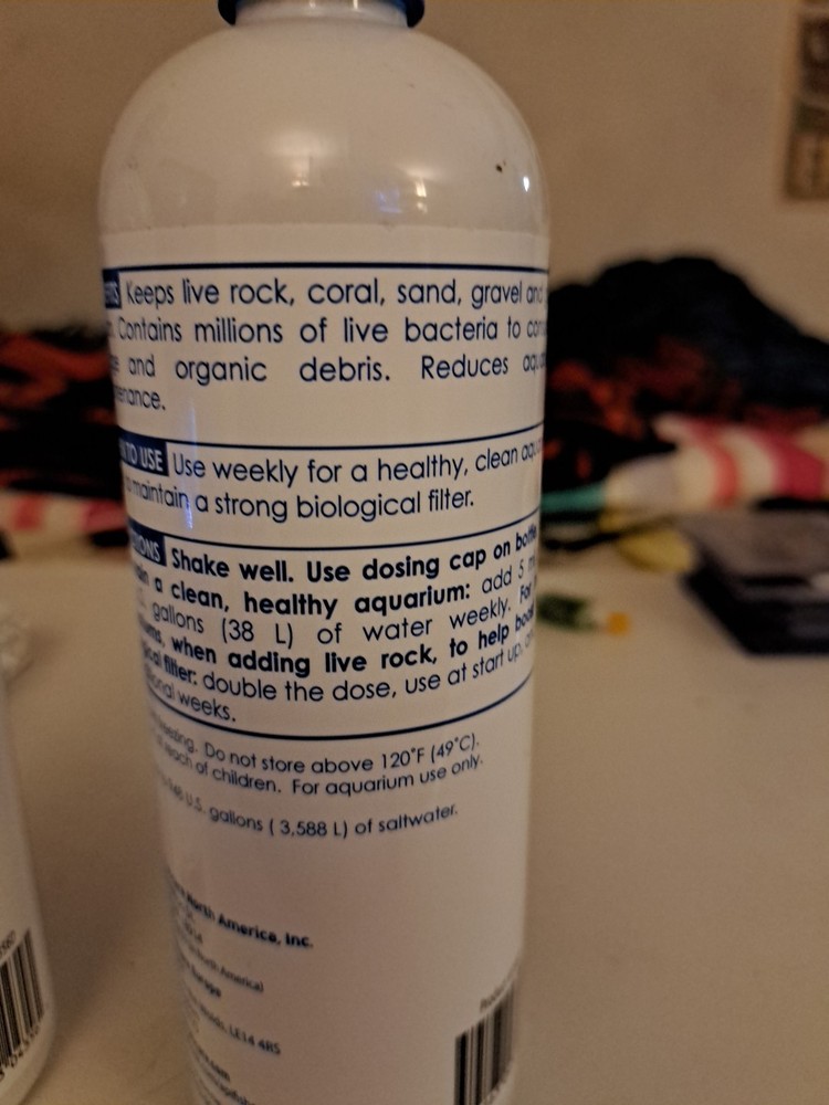 2 Api Marine Stress Zyme 16 Oz Bottles.Lot.