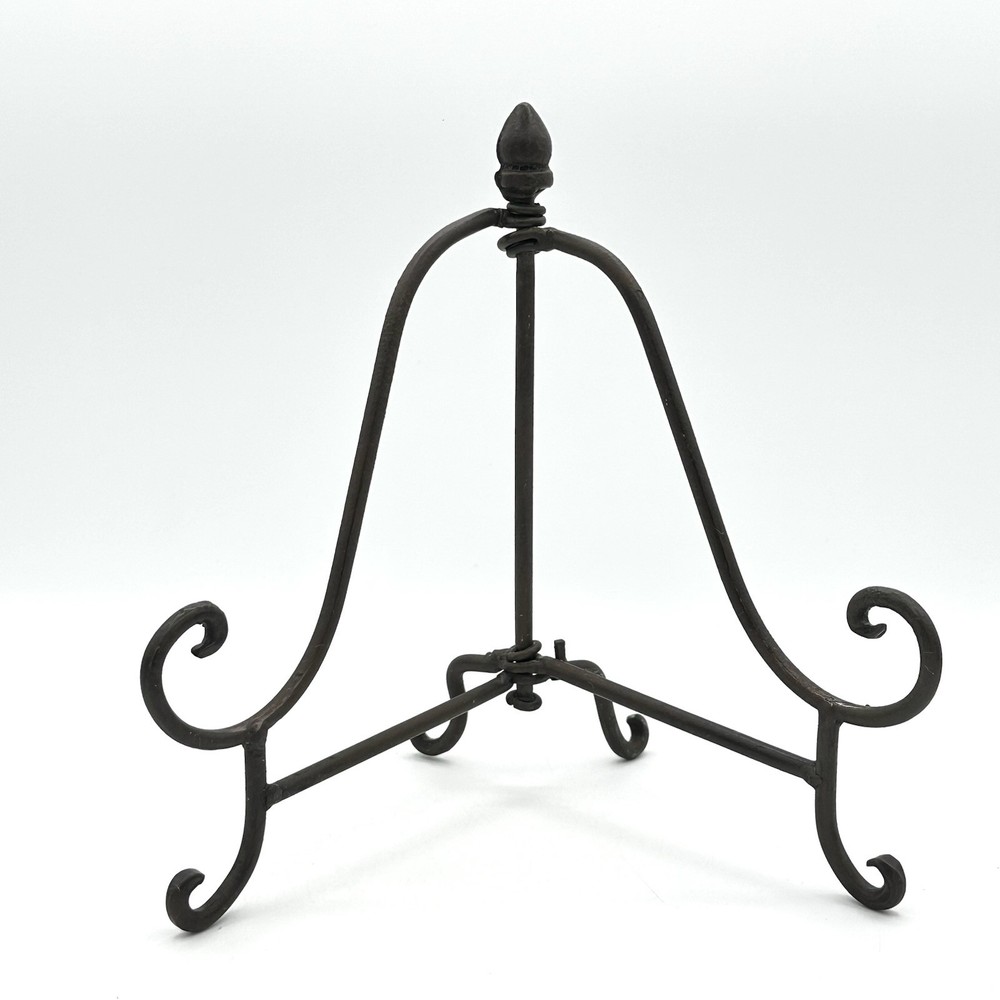 Decorative Black Metal Display Easel 9 Inches Tall