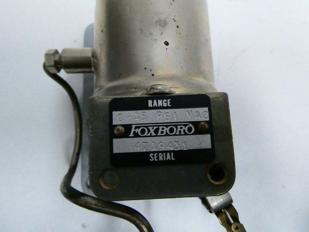 Foxboro Pressure Element 0-15psi