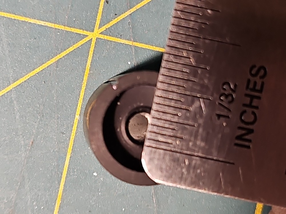 CONTROL PANEL ALUMINUM BLACK KNOB, 2 KNOBS PER PACKAGE