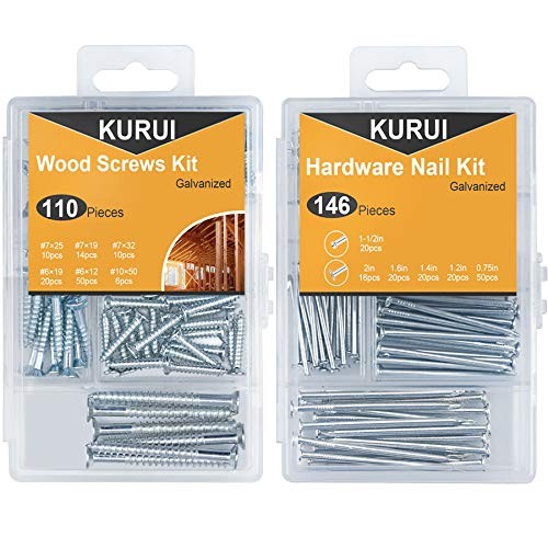 Assorted Picture Hanging Nails and Screws