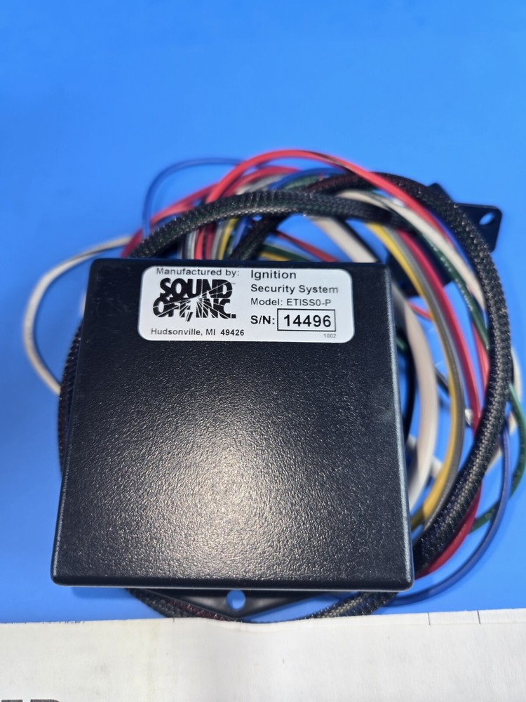 Soundoff Signal ETISS0-P Ignition Security System