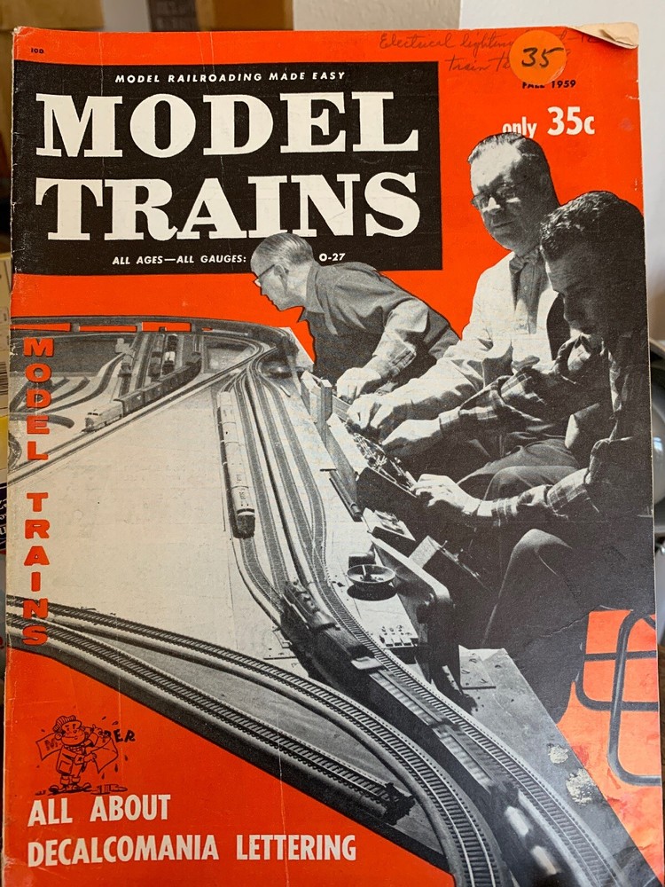 Model Trains magazine Fall 1959