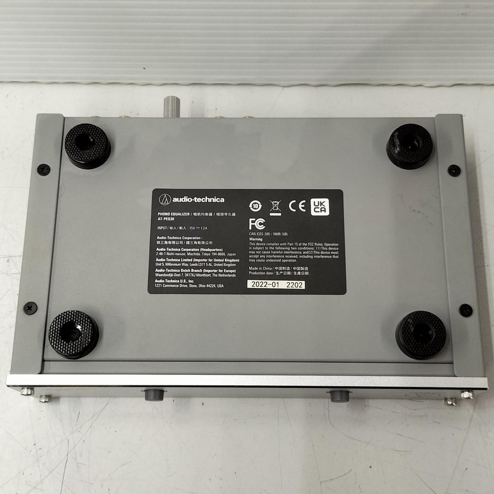 AUDIO-TECHNICA AT-PEQ30 Phono Equalizer #BE09971