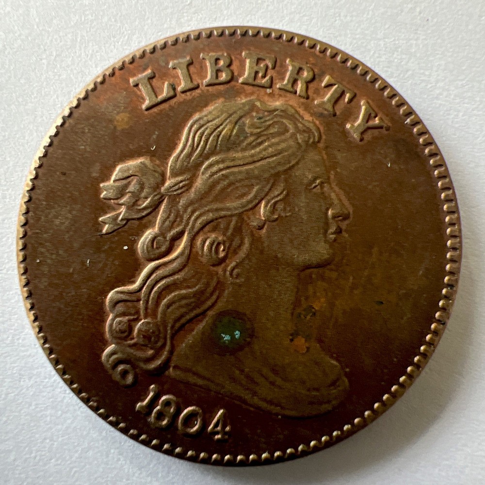 1804 Draped Bust Large Cent COPY