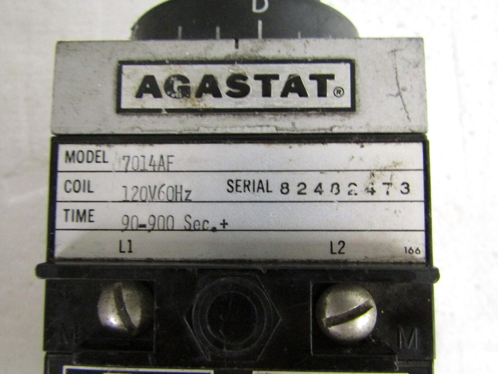 AGASTAT 7014AF TIMING RELAY *USED*