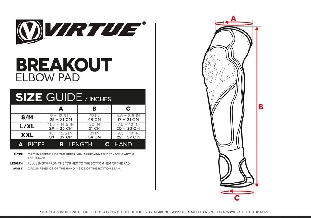 Virtue Breakout Elbow and Kneepads Size: S/M