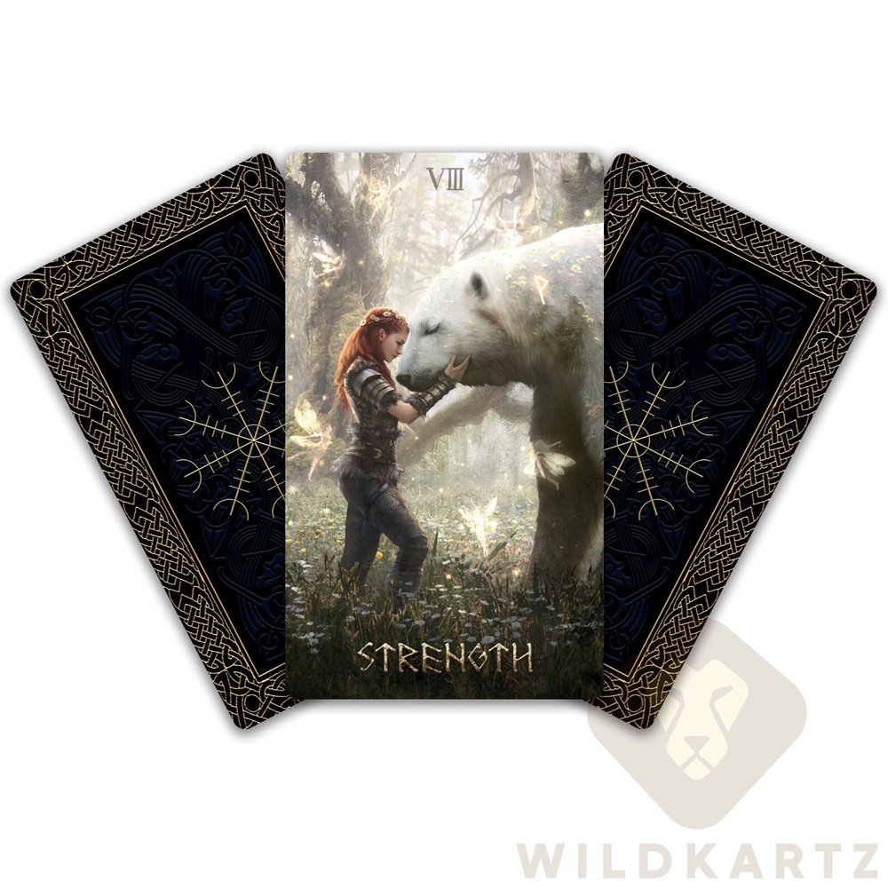 Runic Tarot Deck: 78 Tarot Cards & Guidebook, tarot card deck, oracle card deck