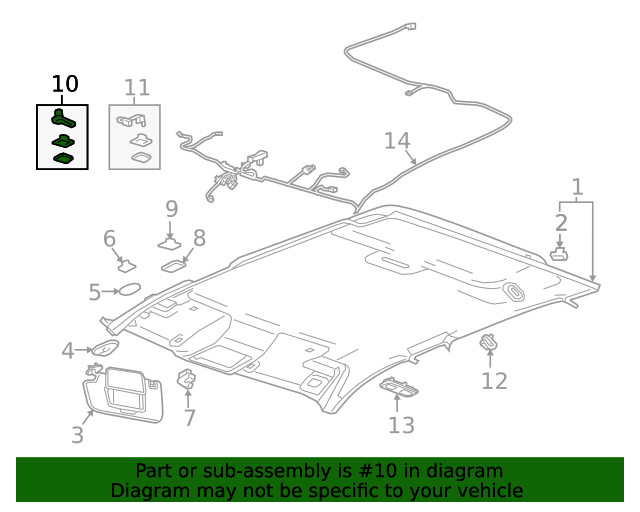Genuine GM Microphone 85835277