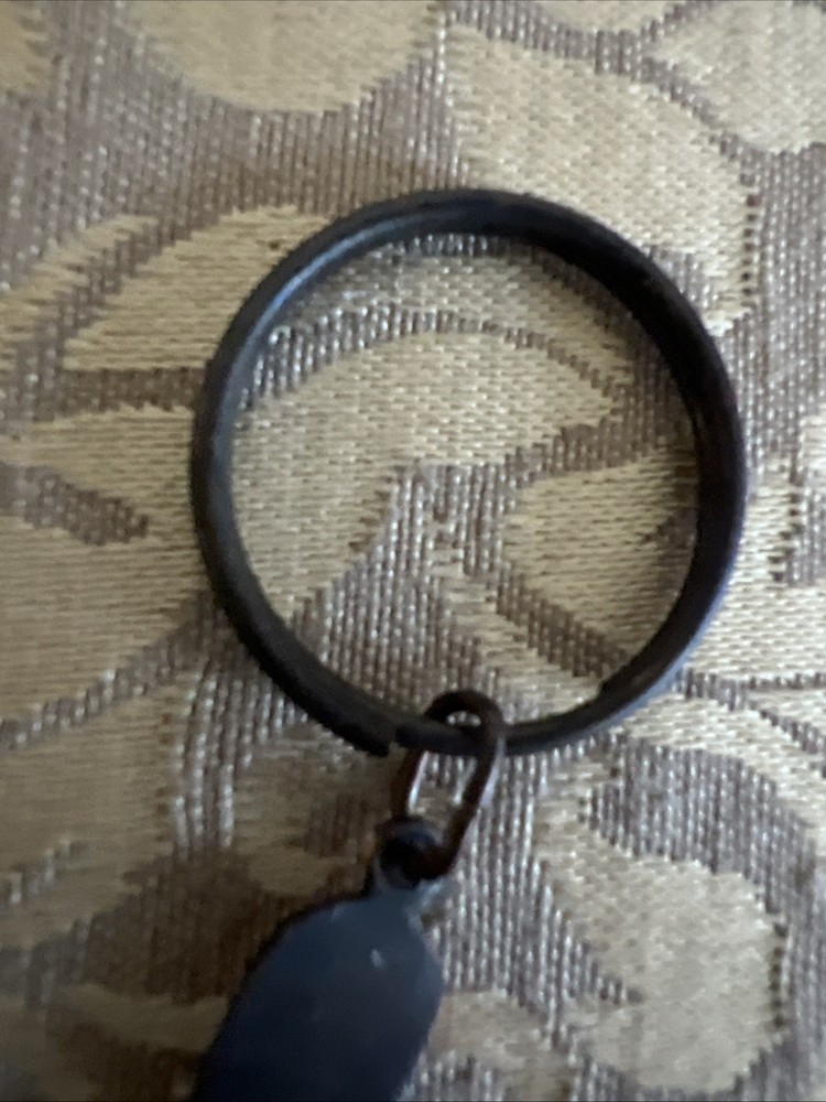 Vintage Peru Painted Keychain Llama